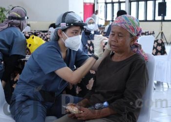 Kemensos – FK UNPAD Gelar Screening THT di Lingkungan Sentra Wyata Guna Bandung