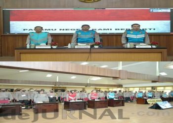 Polda Jabar Laksanakan Pengambilan Sumpah dan Penandatanganan Fakta Integritas Panitia dan Peserta Tes SIP Angkatan 52 T.A 2023