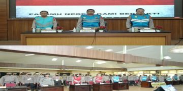 Polda Jabar Laksanakan Pengambilan Sumpah dan Penandatanganan Fakta Integritas Panitia dan Peserta Tes SIP Angkatan 52 T.A 2023