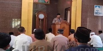 Polsek Pacet Laksanakan Giat Jumat Curhat Di Mesjid Quwatul Iman Mekarsari