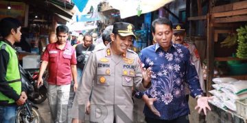 Pantau Harga Sembako, Polisi Pimpin Langsung Operasi Pasar Tradisional Kadipaten