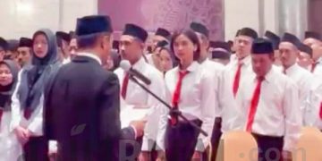 Ketua KPU Karawang Lantik 927 PPS