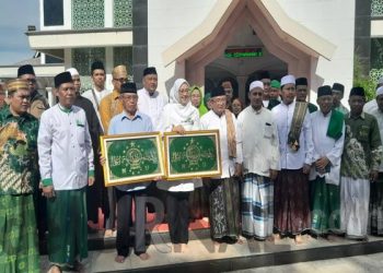 Peringatan Harlah Seabad NU, Bupati Purwakarta Lepas Peserta Kirab Ziarah Kubro