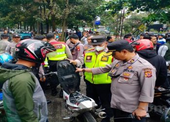Polisi Akan Tindak Tegas Kelompok Bermotor Anarkis dan Melanggar Hukum