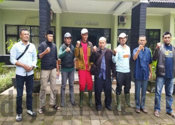 Merasa Kurang Diperhatikan, Sejumlah Petani Datangi Distan Kabupaten Bandung