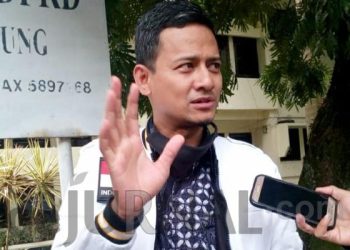 Ketua Komisi D DPRD Kabupaten Bandung Maulana Fahmi. (Sopandi/dejurnal.com).