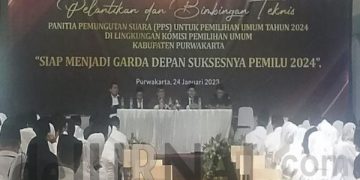 KPU Purwakarta Lantik 576 PPS Desa dan Kelurahan