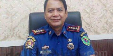 Kepala Dinas Kebakaran Kabupaten Bandung Hilman Kadar. (Sopandi/dejurnal.com).