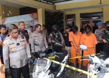 Polisi Amankan Pelaku Pencurian Kendaraan Bermotor Lintas Daerah