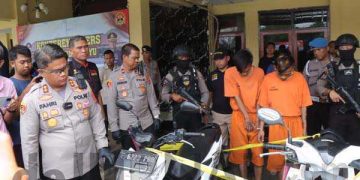 Polisi Amankan Pelaku Pencurian Kendaraan Bermotor Lintas Daerah