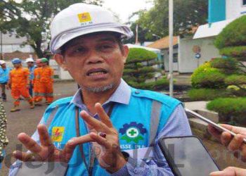 Kepala UP3 Majalaya Abbas Saleh. (Sopandi/ dejurnal.com).