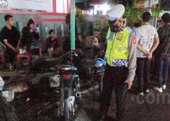 Razia Knalpot Brong, Polisi Amankan Dua Perempuan Anggota Geng Motor
