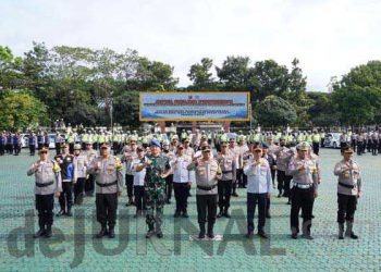 Kapolda Jabar Pimpin Apel Gelar Pasukan Operasi Keselamatan Lodaya 2023