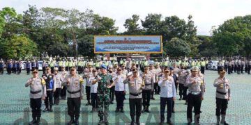 Kapolda Jabar Pimpin Apel Gelar Pasukan Operasi Keselamatan Lodaya 2023