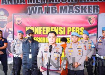 Polisi Tangkap Pelaku Penganiaya Dua Anaknya Yang Mengakibatkan Meninggal Dunia dan Luka Berat
