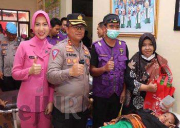 Jum’at Berkah, Polisi Menggelar Bakti Sosial Khitanan Massal