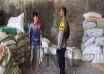 Upaya Jaga Ketahanan Pangan, Polisi  Sambangi Pabrik Penggilingan Padi