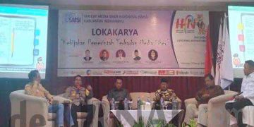 SMSI Indramayu Gelar Lokakarya “Kebijakan Pemerintah Terhadap Media Siber”