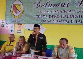 Reses Anggota DPRD Kabupaten Bandung Fraksi H. Firman B Sumantri MBA, Tampung Aspirasi di Desa Cinangggela Pacet