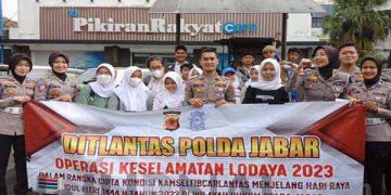 Ops Keselamatan Lodaya 2023, Dit Lantas Polda Jabar Tidak Kenal Lelah Memberikan Sosialisasi dan Edukasi Pada Masyarakat