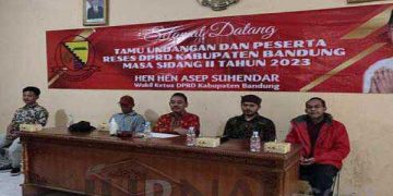 Wakil Ketua III DPRD Kabupaten Bandung Hen Hen Asep Suhendar. (Sopandi / dejurnal. com).