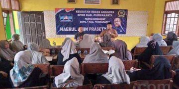 Reses Anggota DPRD Purwakarta Haerul Amin Prasetia Menjaring Aspirasi Kaum Ibu-ibu