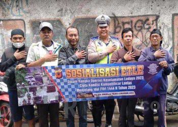 Jelang Ops Keselamatan Lodaya Berakhir, Polisi Gencarkan Sosialisasi ETLE Mobile