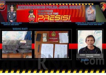 Dit Reskrimum Polda Jabar Amankan Bandar Judi Togel