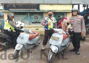 Ciptakan Situasi Aman Kondusif, Polsek Genuk Patroli Gunakan Motor Listrik