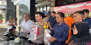 Polres Sumedang Berhasil Ungkap Kasus Pembunuhan  Ujungjaya