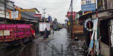 Jadek Margahayu Banjir Lagi, Banyak Kendaraan Mogok Bikin Macet