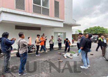 Seorang Wanita Muda Tewas, Diduga Loncat dari Lantai 23 Apartemen Sentraland Karawang