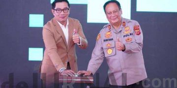 Peresmian Bangunan Gedung Direktorat Samapta, Direktorat Tahti dan Ruang Rawat Inap RS. Bhayangkara TK. III Indramayu.