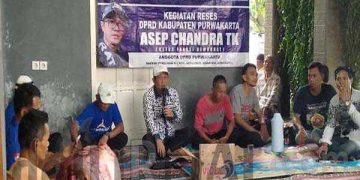 Legislator Partai Demokrat Purwakarta, Asep Chandra TK Reses Masa Sidang Ke-II Tahun 2023 di Jatiluhur