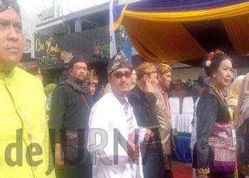 Dewan Kebudayaan Kabupaten Garut Dampingi Bupati Garut Terima Tamu Raja Sultan Nusantara di HJG 210