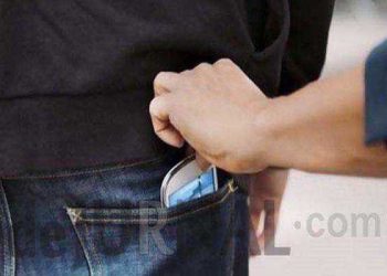 Diduga Kepergok Nyopet di Angkot, Seorang Pria Kena Bogem dan Dibawa ke Kantor Polisi