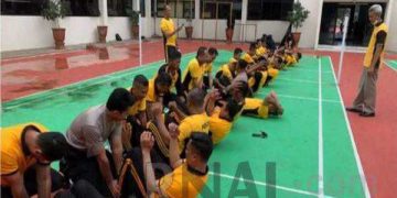 Personil Polres Sumedang Ikuti Tes Kesamaptaan Jasmani Berkala
