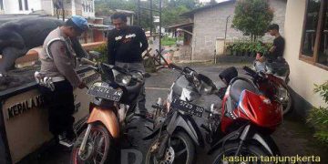 Respon Keluhan Masyarakat Terhadap Knalpot Bising, Polsek Tanjungkerta Laksanakan Penertiban