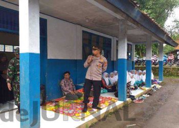 Police Goes To School, Polisi Lakukan Pembinaan Penyuluhan Ke SMP Terpadu Bina Insani