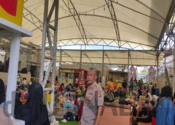 Polisi Laksanakan Kegiatan Patroli di Obyek Wisata