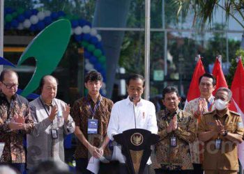 Kapolda Jabar Mendampingi dan Memantau Pengamanan Kunjungan Kerja Presiden R.I