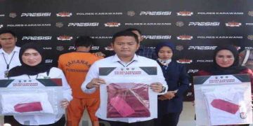 Pelaku Asusila Anak Dibawah Umur Ditangkap Sat Reskrim Polres Karawang
