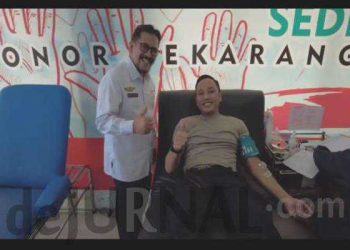 Polisi Donor Darah Untuk Warga Garut Yang Membutuhkan