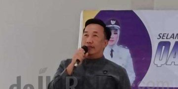 M Saefullah : Kami Bangga Linmas Kecamatan Teluk Jambe Timur Raih Juara Lomba Pembacaan Tri Satya Samapta Bhakti Se Kabupen Karawang