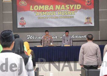 Jelang Bulan Suci Ramadhan, Polisi  Menggelar Lomba Nasyid Asmaul Husna