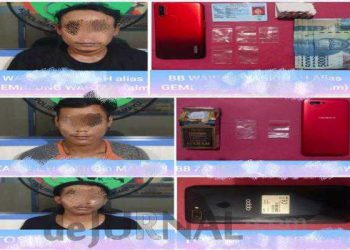 Polisi Tangkap Tiga Orang Diduga Sebagai Pengedar Narkotika Jenis Sabu