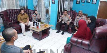 Dir Krimum Polda Jabar, Kasetum dan Kayanma Polda Jabar Melaksanakan Kegiatan Anjangsana Berkunjung Ke Rumah Personil Polri Yang Sakit