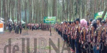 Angkatan Muda Siliwangi Gelar Diklat Yudha XII di Pinus Land Ciwidey