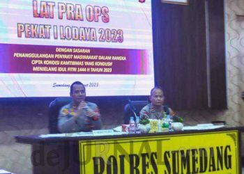 Jelang Ramadhan, Polres Sumedang Laksanakan Ops Pekat Lodaya 2023