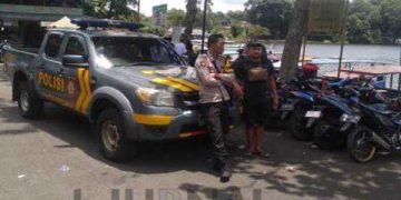 Berikan Rasa Aman, Polisi Masifkan Monitoring Ke Kawasan Obwis Situ Lengkong